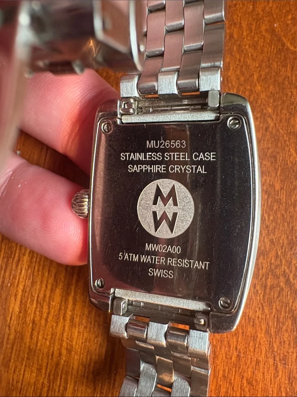 Michele Mini Urban Swiss Diamond Dial Watch